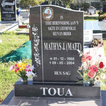 TOUA Mathys J. 1968-2004