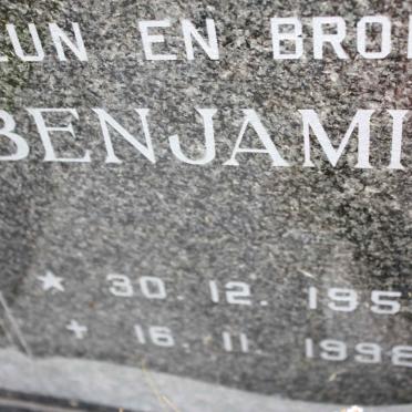 CONRADIE Benjamin 1956-1998