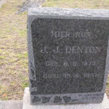 DENTON J.J. 1873-1957