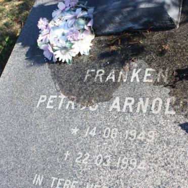 FRANKEN Petrus Arnoldus 1949-1994