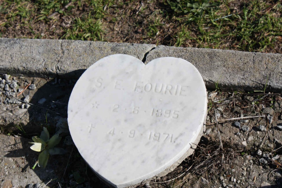 FOURIE S.E. 1895-1971