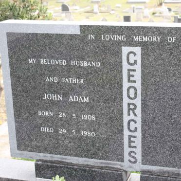 GEORGES John Adam 1908-1980