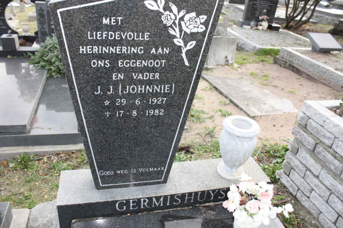 GERMISHUYS J.J. 1927-1982