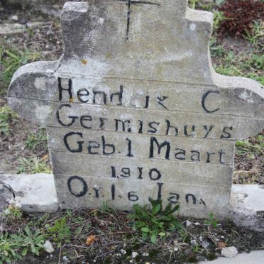GERMISHUYS Hendrik C. 1910-??