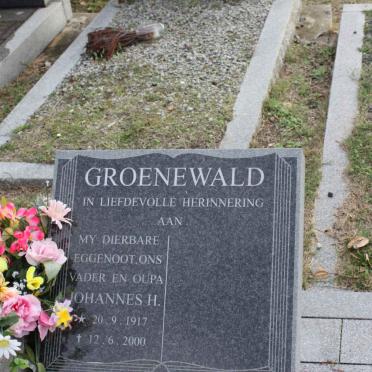 GROENEWALD Johannes H. 1917-2000