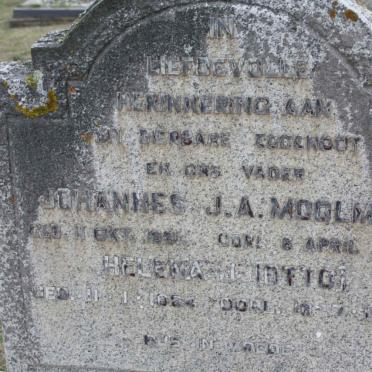 MOOLMAN Johannes J.A. 1881-1950 &amp;  Helena OTTO 1884-1964