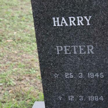 NOWERS Harry Peter 1945-1984