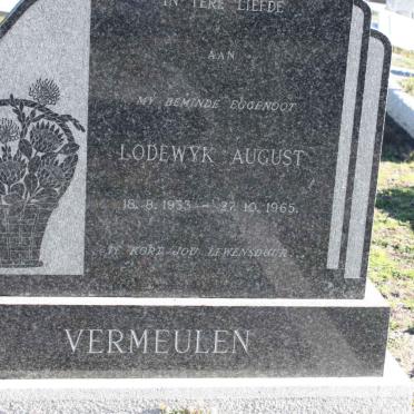 VERMEULEN Lodewyk August 1933-1965