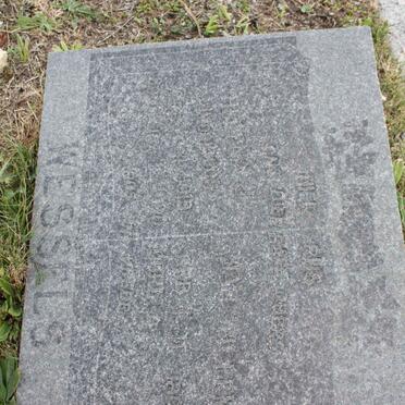 WESSELS Jan Willem 1897-1965 &amp; Helena J. MOOLMAN 1910-1936  