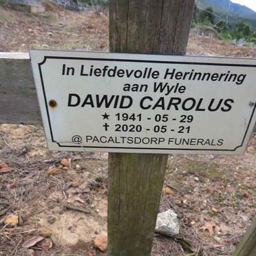 CAROLUS Dawid 1941-2020
