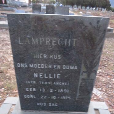 LAMPRECHT Nellie nee TERBLANCHE 1891-1975