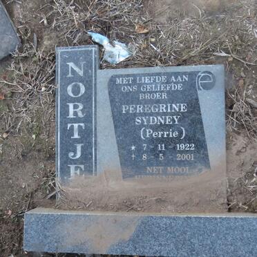 NORTJE Peregrine Sydney 1922-2001