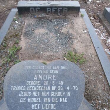 BEER Andre, de 1945-1970