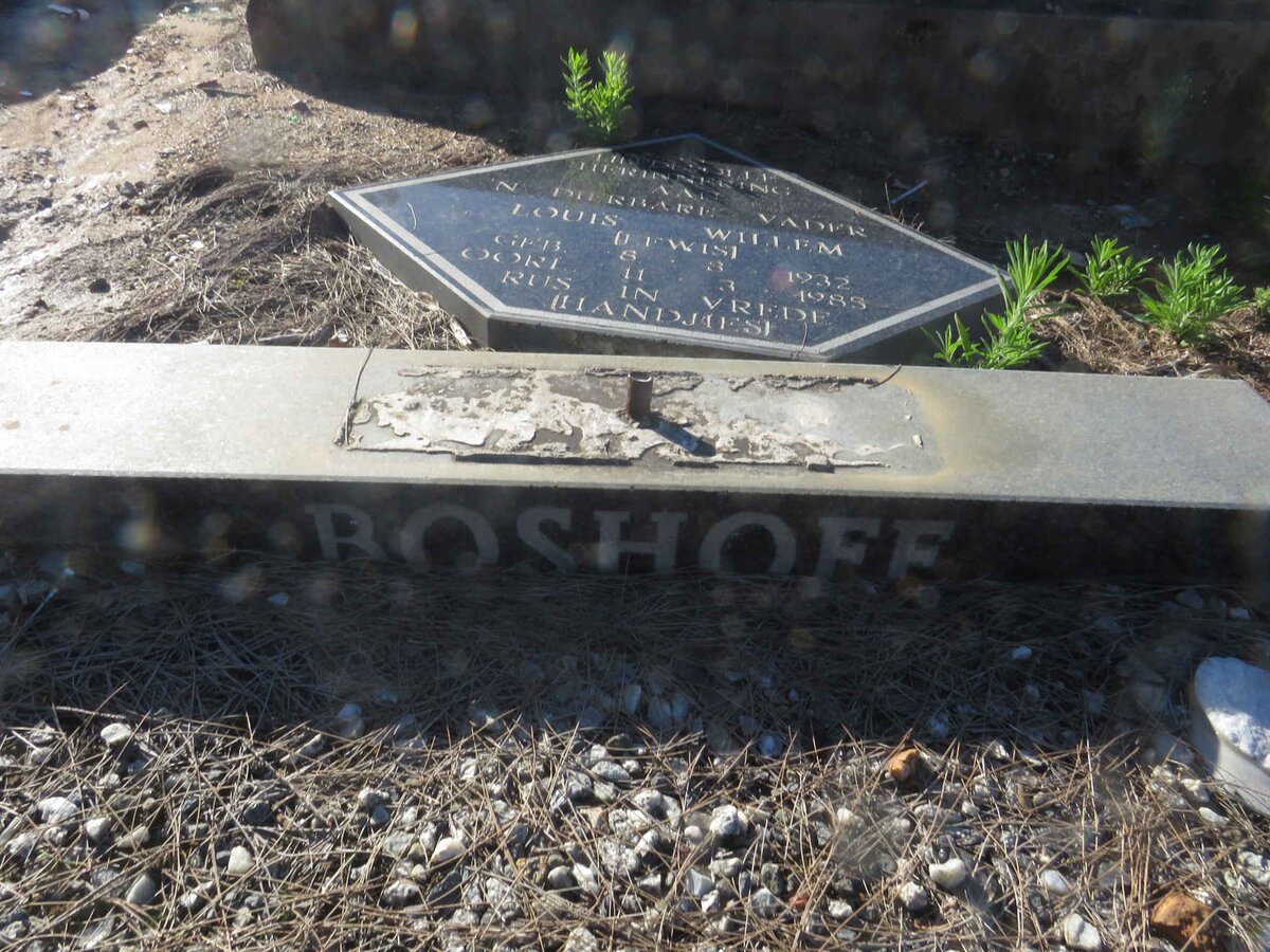 BOSHOFF Louis Willem 1932-1985 _1