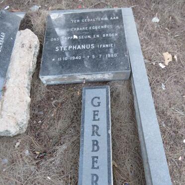 GERBER Stephanus 1940-1980