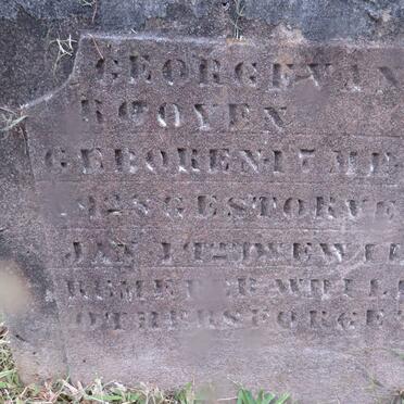 ROOYEN George, van 1928-1929 