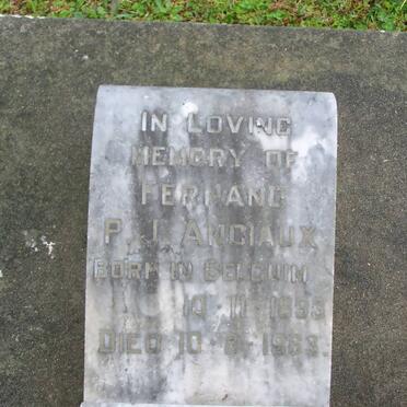 ANCIAUX Fernand P.J. 1893-1963