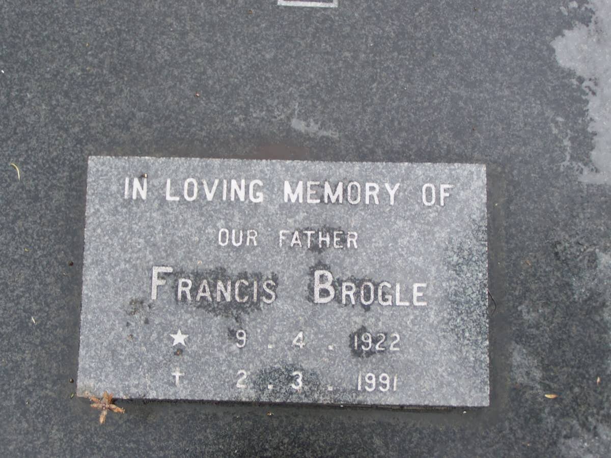 BROGLE Francis 1922-1991