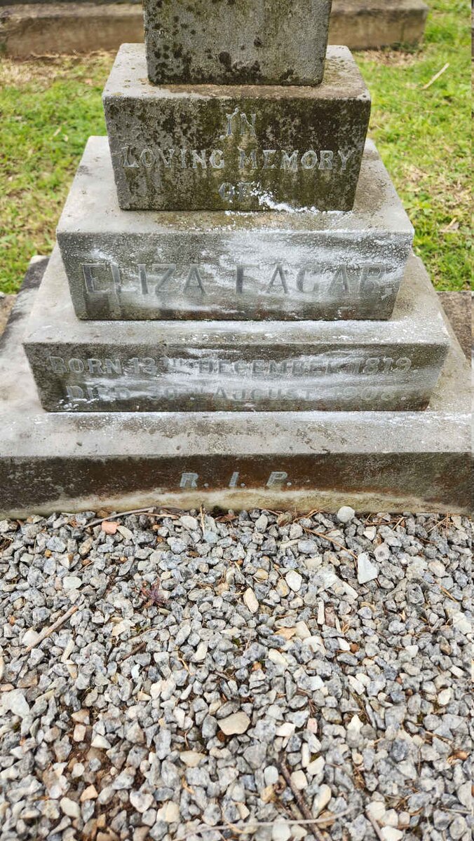 EAGAR Eliza 1819-1908