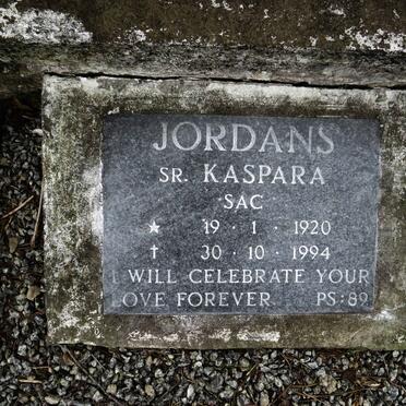 JORDANS Kaspara 1920-1994