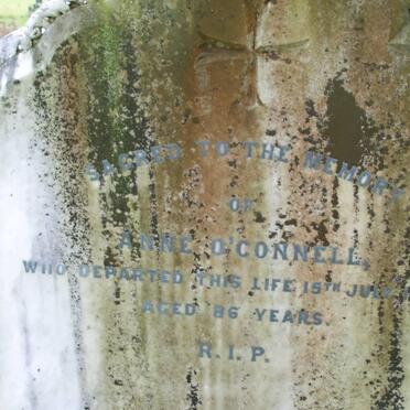 O'CONNELL Anne -1899