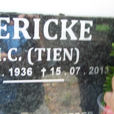 GERICKE M.C. 1936-2013