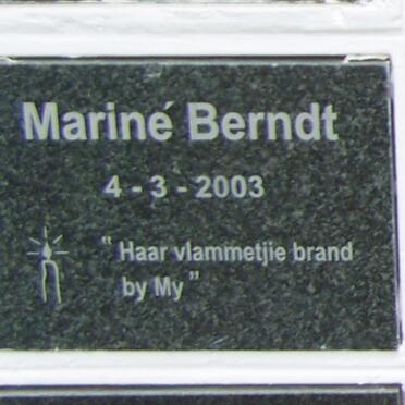 BERNDT Mariné -2003