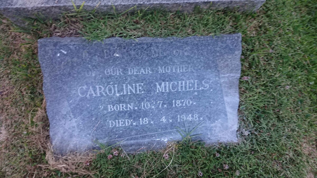 MICHELS Caroline 1870-1948