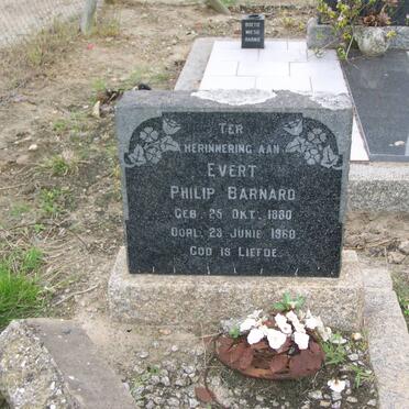 BARNARD Evert Philip 1880-1960