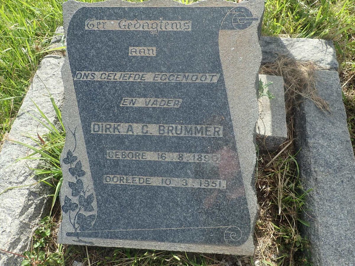 BRUMMER Dirk A.G. 1890-1951