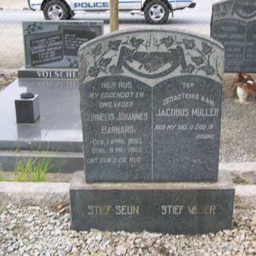 BARNARD Cornelis Johannes 1893-1965 :: MULLER Jacobus