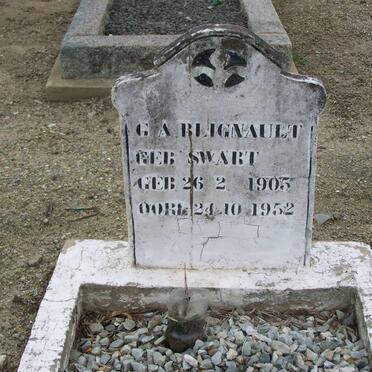 BLIGNAULT G.A. 1905-1952