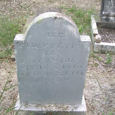 BOTHA A.J.A. 1940-1941