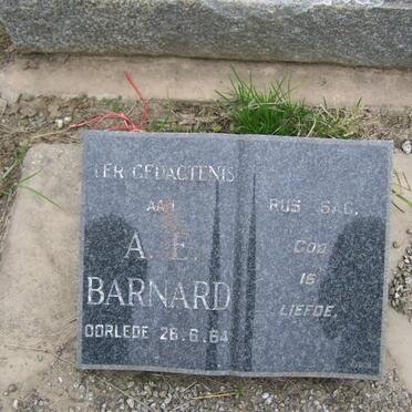 BARNARD A.E. -1964