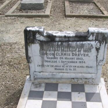 DREYER Jacob Claris 1863-1934