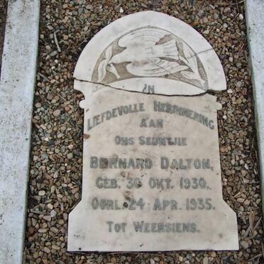 DALTON Bernard 1930-1935