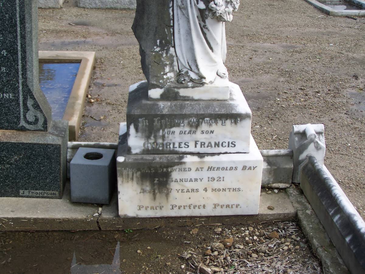 FRANCIS Charles -1921