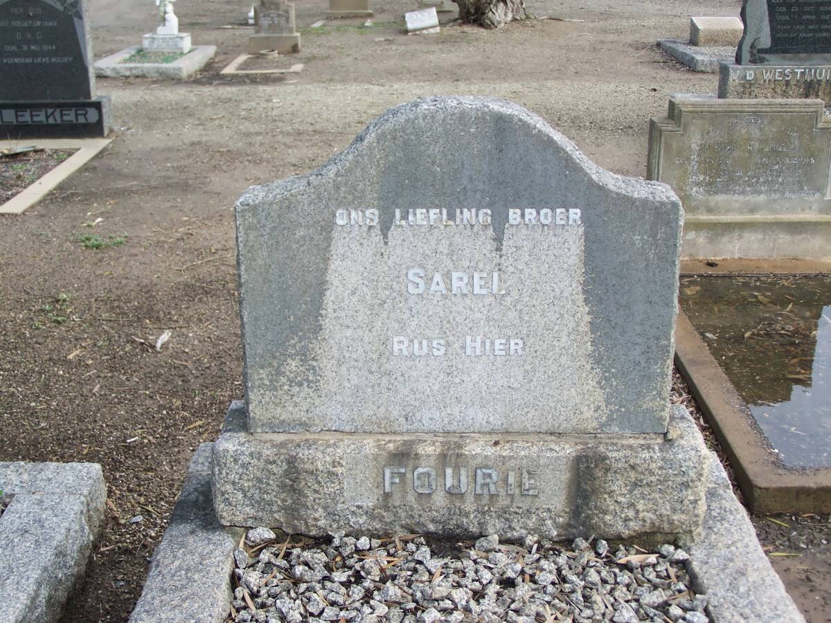 FOURIE Sarel