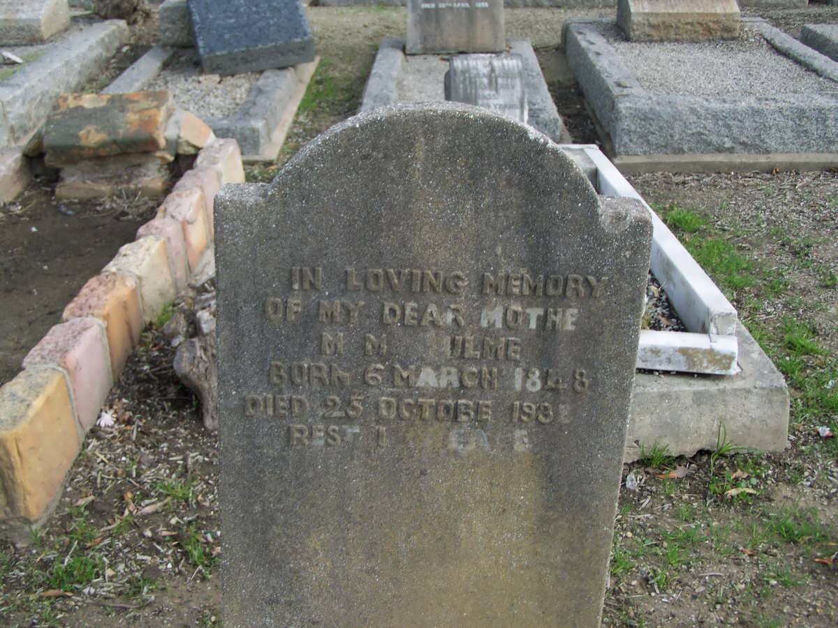 HULME M.M. 1848-193?