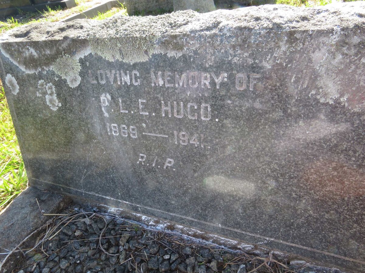 HUGO P.L.E. 1869-1941