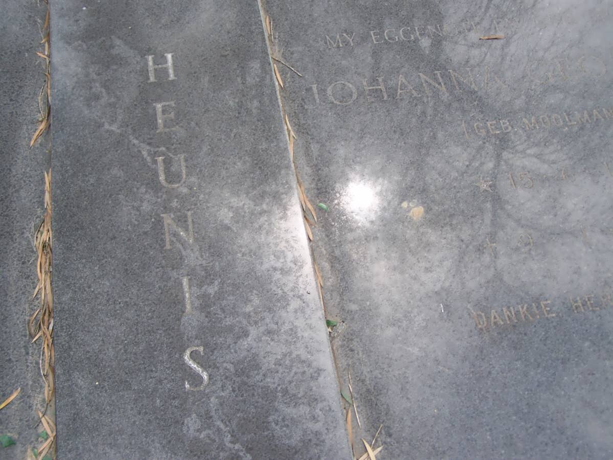 HEUNIS Johanna Georgina nee MOOLMAN 1916-1978 _1