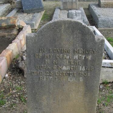 HULME M.M. 1848-193?