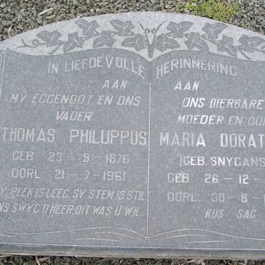 JONCK Thomas Philippus 1876-1961 &amp; Maria Dorathea SNYGANS 1888-1982