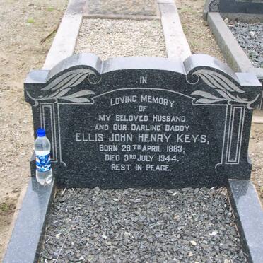 KEYS Ellis John Henry 1883-1944