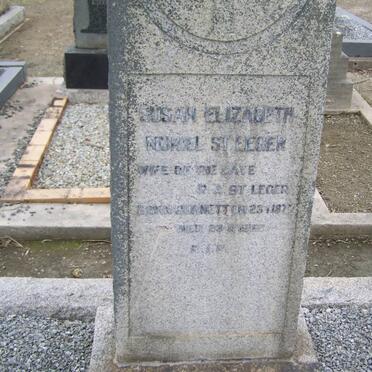 LEGER Susan Elizabeth Muriel, St 1877-1962