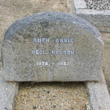 NELSON Ruth Annie Peel 1874-1952