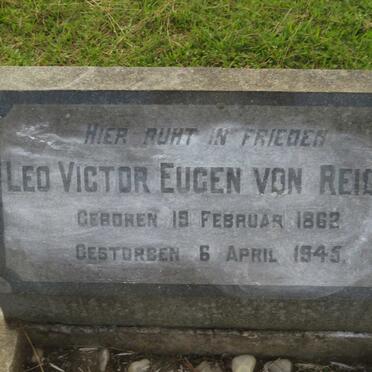 REICHE Leo Victor Eugen, von 1862-1945