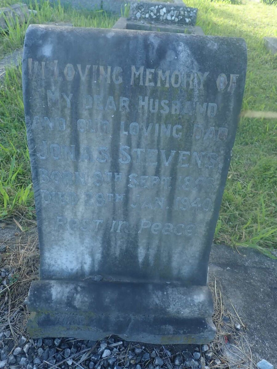 STEVENS Jonas 1856-1940