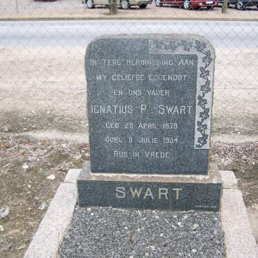 SWART Ignatius P. 1879-1954
