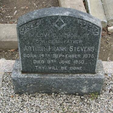 STEVENS Arthur Frank 1875-1950